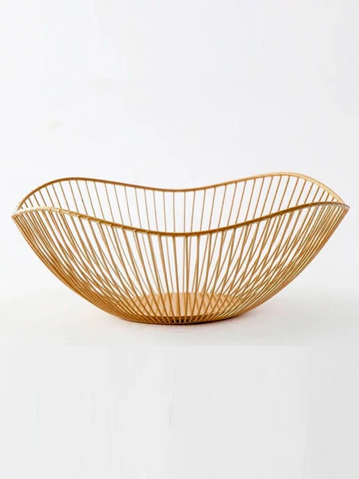 Фото товара 25841, фруктовница, ваза для фруктов и овощей металлическая